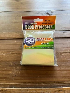 Ultra Pro Deck Protector Sleeves Satin Gold 50 Stück Standardgröße MTG Pokemon - Bild 1 von 2