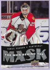 2007-08 Upper Deck The Men Behind the Mask #BM14 of Tomas Vokoun