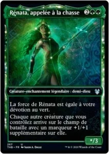 MTG Magic THB Showcase FOIL - Renata, Called to the Hunt/appelée à la chasse, FR - Picture 1 of 1