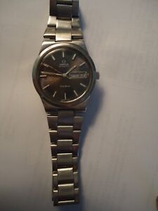 Vintage Omega Automatic Men's Watch not working for Parts or repair 