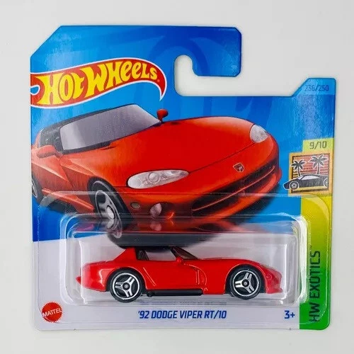 Hot Wheels HKG71 Hw Exotics™ - `92 Dodge Viper Rt/10 - Immagine 1 di 1