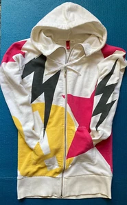 Divided H&M Lady's 12 Full Zip Up Hoodie Colorful Cotton Jacket LS Pockets GUC - Picture 1 of 13