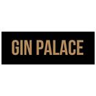 Gin Palace Wall Plaque Black Gold Foil Wood 40x14cm