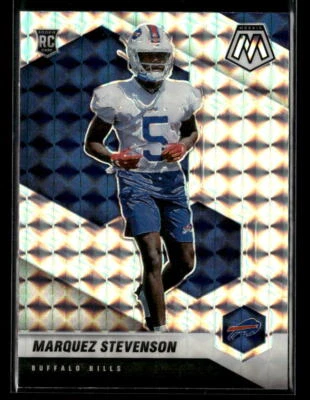 Marquez Stevenson 2021 Panini Mosaic #390 Prizm Buffalo Bills - Image 1 of 2