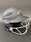 Rawlings Highlighter Fastpitch Softball Batting Helmet Mask Cage Matte Black MLB