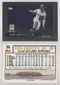 2001 Topps Chrome Through the Years Reprints Ken Griffey Jr #42 HOF