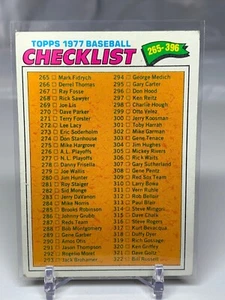 1977 Topps Baseball #356 Checkliste 265-396 - Bild 1 von 2