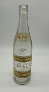 Botella de refresco vintage ACL POP KOLA cubo City Bottling Works Jackson Tennessee 12 oz - Imagen 1 de 11