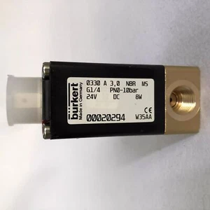 1pcs Burkert Solenoid Valve 0330 A 3.0 NBR G1/2 24V 230V 00020294 - Picture 1 of 2