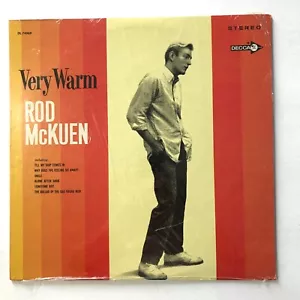 ROD McKUEN Very Warm 1968 LP on Decca #DL 74969 IN SHRINK! Popular Vocals - Picture 1 of 8