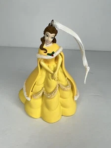Disney Belle Hallmark Ornament Beauty and the Beast Yellow Dress Ornament 2012 - Picture 1 of 9