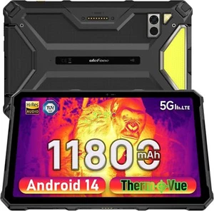 Ulefone Armor Pad 4 Ultra Thermal Imaging 5G Rugged Tablet 10.36" 2K Corning Dis - Picture 1 of 8