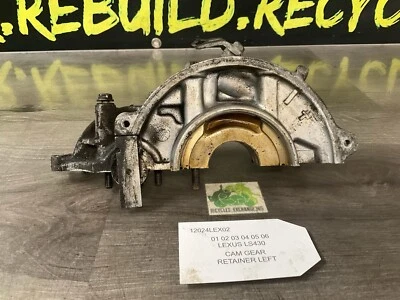 01 02 03 04 05 06 LEXUS LS430 CAM GEAR  RETAINER LEFT F9 Foto 1 de 4
