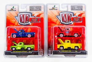 M2 Machines 1/64 Auto-Lift Lot 1956 Ford F-100 1954 Studebaker 3R Pickup Truck - Picture 1 of 5