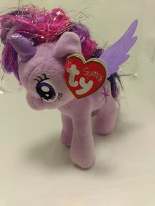 TY Beanie Babies My Little Pony Princess Twilight Sparkle Plush Unicorn - Picture 1 of 10