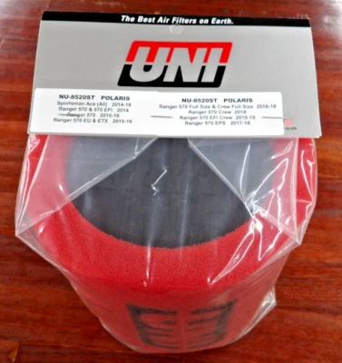 Filtro de aire Polaris Sportsman Ace Ranger UNI NU-8520 ST Foto 1 de 4