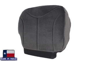 Seat Cover For GMC Sierra 1999 Z71 SLE HD 1500/2500 Passenger Cloth Dark Gray - Picture 1 of 4