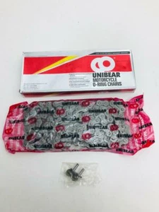 motorcycle chain 520mx 120 links steel natural color new - Foto 1 di 1