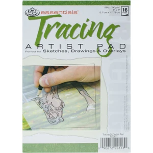 Essentials Tracing Künstler Papierpad 5""x7"" 16 Blatt - Bild 1 von 2