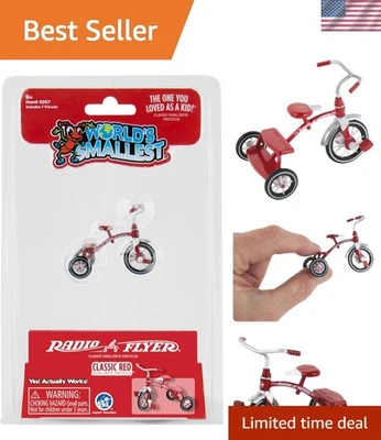 Mini Triciclo Funcional Radio Flyer - Clásico atemporal para coleccionistas y niños Foto 1 de 4