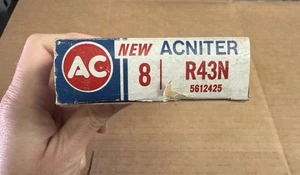 NOS AC ACNITER Spark Plug (8)R43N  - Picture 1 of 3