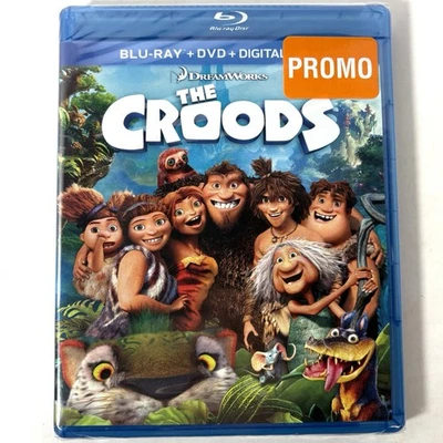 The Croods Blu-ray DVD 2013 2-Disc Set Digital Dreamworks Promo Brand New Sealed - Image 1 of 4