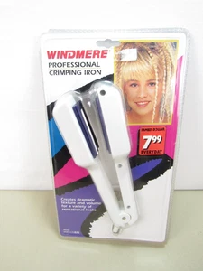 Windmere Professional Crimping Iron Vintage 1980s - WMC-1CP/820 - New in Package - Picture 1 of 3
