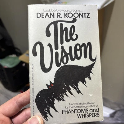 The Vision Dean Koontz PB 1986 Horror Thriller Berkley orig paperback - Image 1 of 3