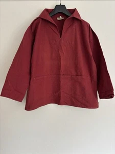Vintage Yarmo 70s Smock Fisherman Artist Painter Size Medium Made In England - Picture 1 of 9