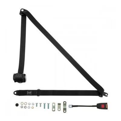 Vorderer Automatischer Sicherheitsgurt Für Mazda B1800 Pick-up 1973-1985 Schwarz - Bild 1 von 4