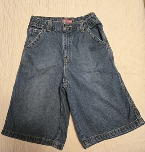 Vtg. Boy's Faded Glory Denim Carpenter Shorts - Size 14 Reg - Picture 1 of 7