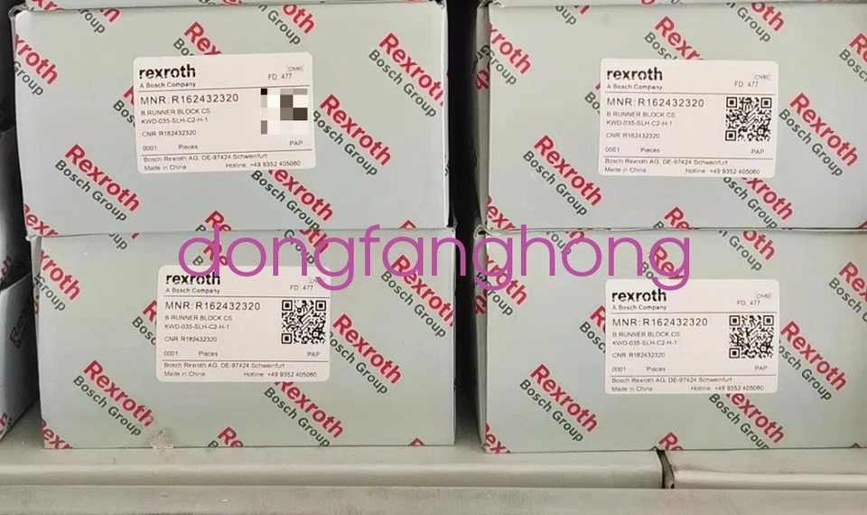 REXROTH R162432320 linear guide slider FedEx or DHL or UPS - Image 1 of 1