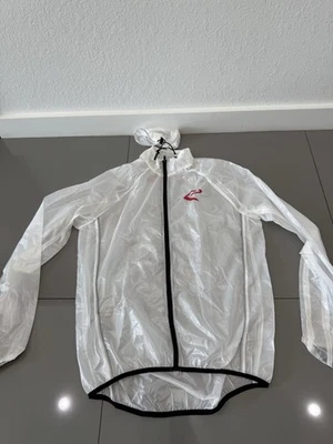 Chaqueta de Lluvia Ekoi Talla Grande Blanca Capa Ultraligera Foto 1 de 4