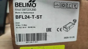 Belimo BFL24-T-ST Fire Damper Actuator 4Nm 24V AC/DC with BAT - Picture 1 of 1