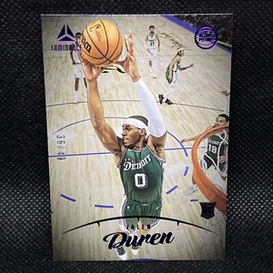#/49! ๐จ2022-23 Panini Luminance Jalen Duren RC Detroit Pistons Rookie #140 - Picture 1 of 2