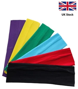 Dima de tela elástica lisa de 6 cm de ancho banda Kylie cinta unisex Reino Unido - Imagen 1 de 20