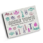A3 PRINT - Arkle Town, North Yorkshire, England - World Landmarks