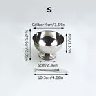 Stainless Steel Goblet Cup Ice Cream Dessert Salad Bowl Fruit Plate Dish NEW
