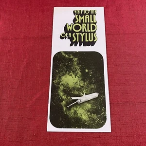 Shure Stylus Advertising Brochure ‘Visit to the Small World of A Stylus’ - Picture 1 of 3