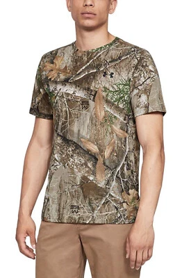 NWOT Under Armour Camo Early Season Hunting Realtree Threadborne T-shirt Size S - Image 1 of 4