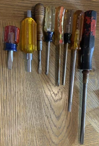 Lot Of 9 Vintage Tools Includes Pocket Socket Tool, Craftsman Torx, Vaco, Jiffy- - Foto 1 di 15
