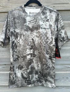 NWT Kryptek Hyperion Camo Raid Short Sleeve Crew Neck T Shirt Men’s Small - Picture 1 of 15