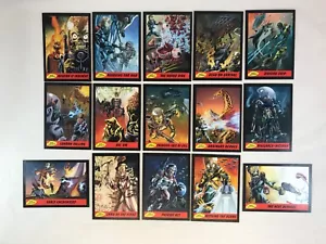 MARS ATTACKS! HERITAGE (Topps/2012) Complete "NEW UNIVERSE" Chase Card Set of 15 - Picture 1 of 5