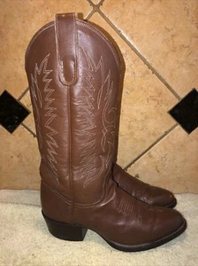 Botas Occidentales Tony Lama Cuero Marrón Cuero Talla 7.5 D ENVÍO GRATUITO - Imagen 1 de 7