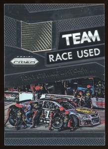 2016 Panini Prizm Nascar: Team Race Used Racing Tire Tony Stewart Card 