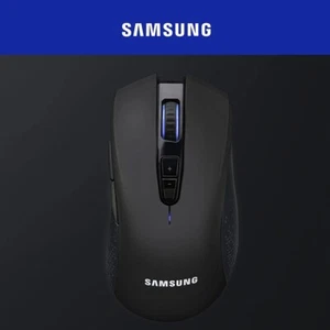 SAMSUNG Bluetooth Dual Wireless Mouse SM-MG100B Multi-Pairing Ergonomic Optical - Picture 1 of 9