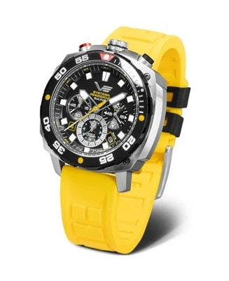 VOSTOK EUROPE Hombres Analógico Cuarzo Informal Reloj Clásico Vestido Esfera Negra Impermeable Foto 1 de 4