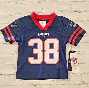 NFL NEW England Patriots Jersey Shirt #38 Stevenson Youth Toddler 3T - NEW - Picture 1 of 11