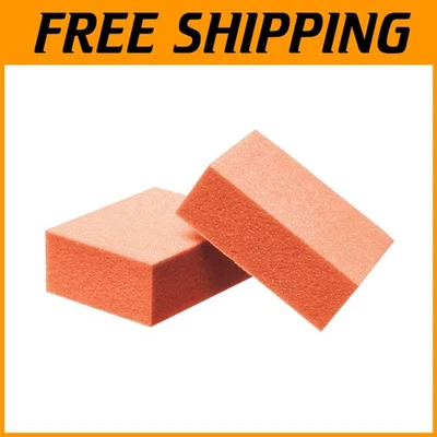 Mini juego tampón de uñas naranja, grano grueso/medio Foto 1 de 4