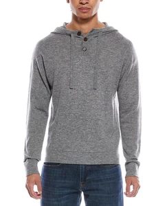 Sudadera con capucha Brodie Cashmere mezcla de lana y cachemir con botones para hombre - Imagen 1 de 6